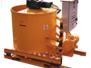 Paddle Assisted Colloidal Grout Mixers